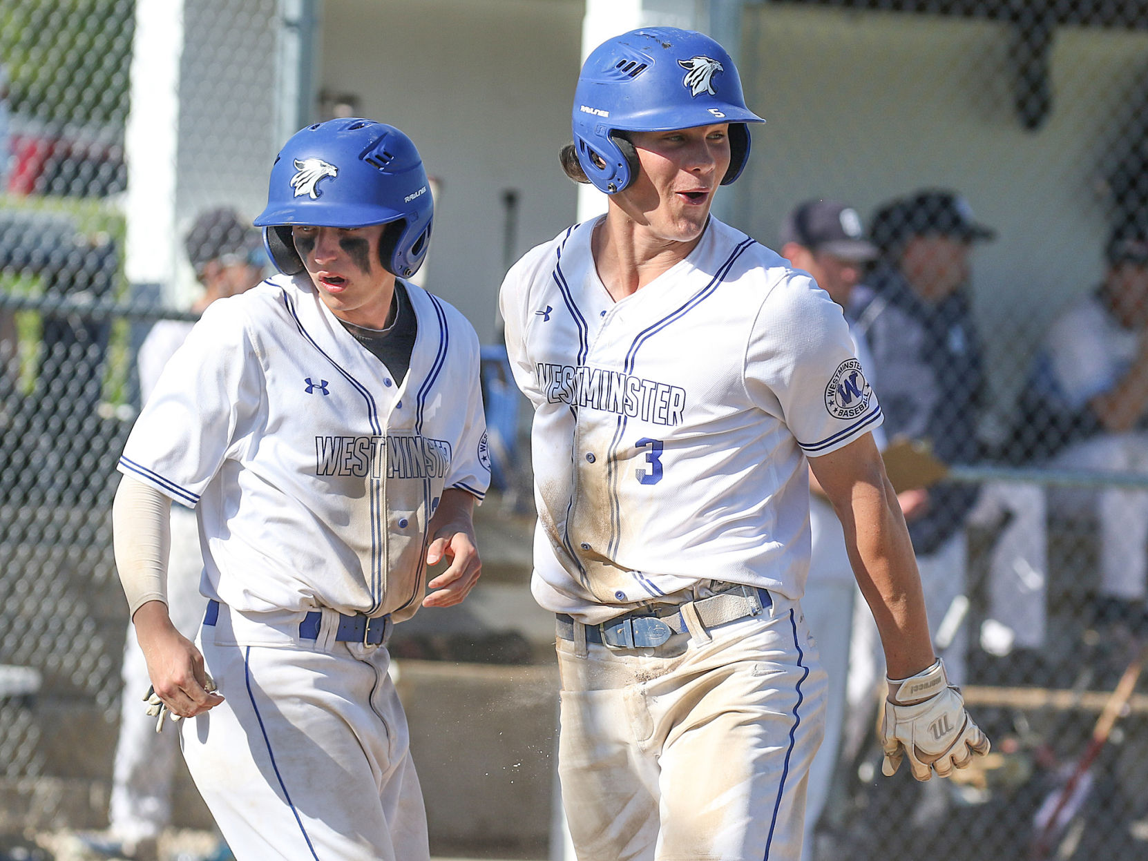 St. Dominic vs. Westminster baseball